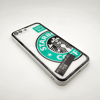 Starbucks Back Cover Hard Shel PC Case For apple iPhone 7 Plus / 8 Plus