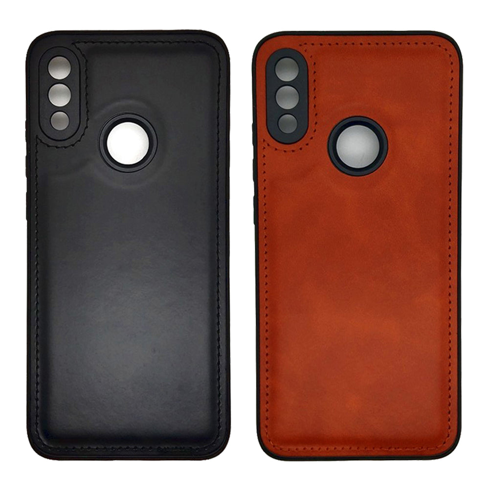Luxury Leather Case Protection Phone Case Back Cover for Redmi Note 7