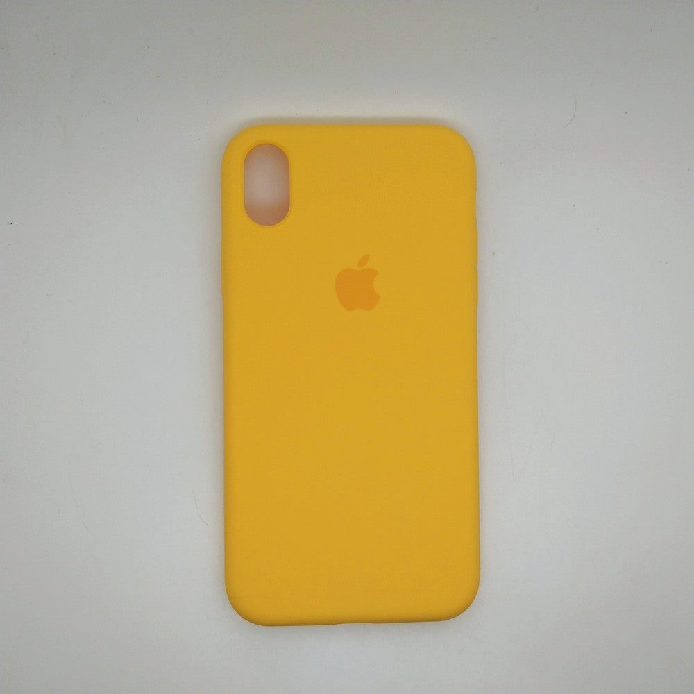 apple silicone case Velvet Hard back cover for iPhone XR
