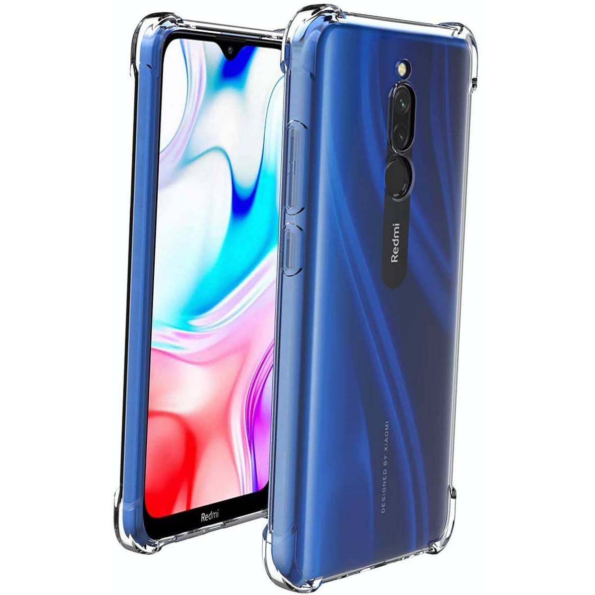 4in1 Protection pack for Redmi 8