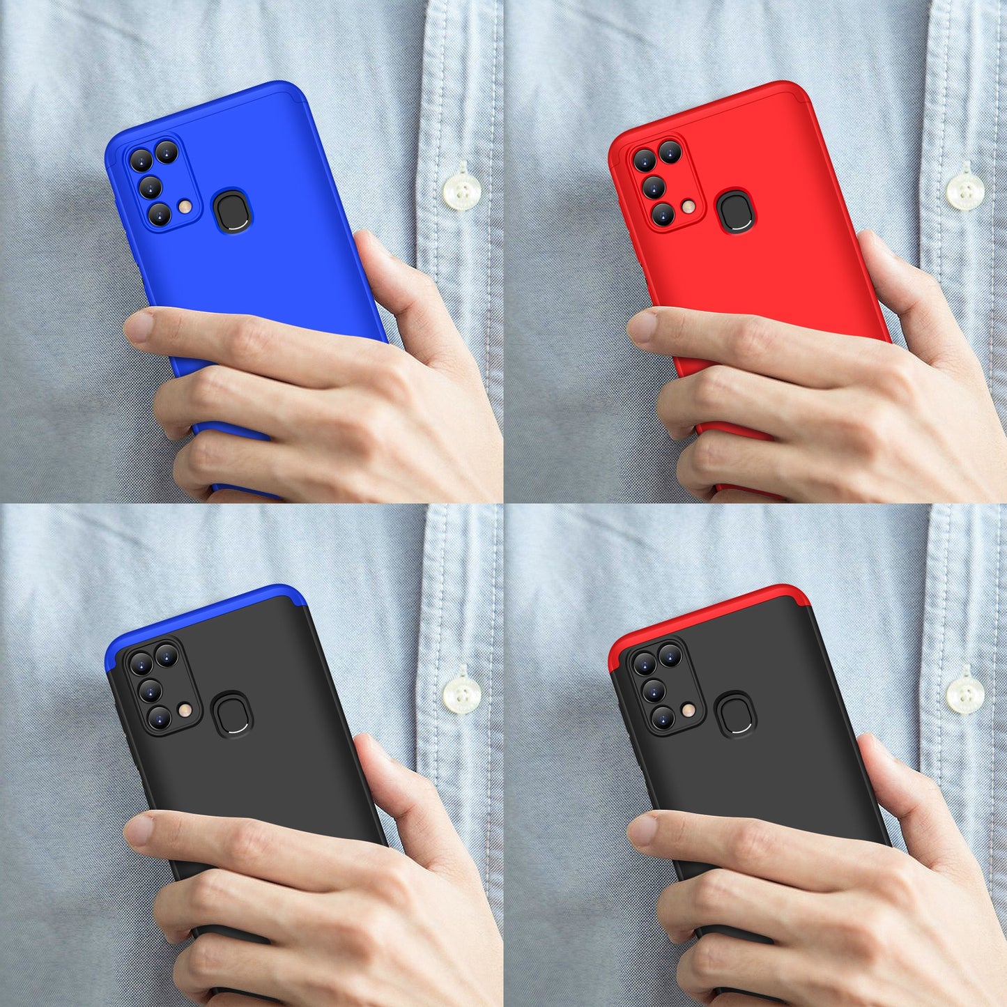 Original GKK Dual Tone 360º Case for Samsung M31