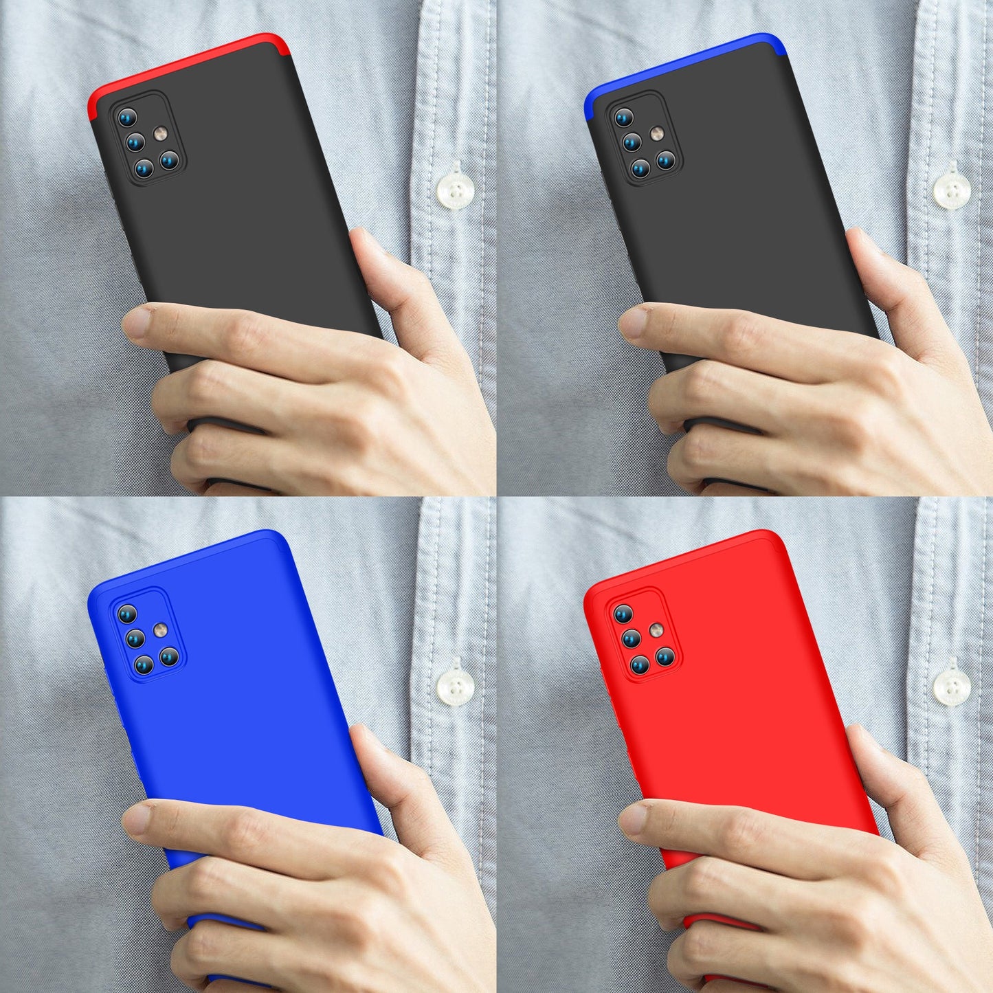 Original GKK Dual Tone 360º Case for Samsung A71