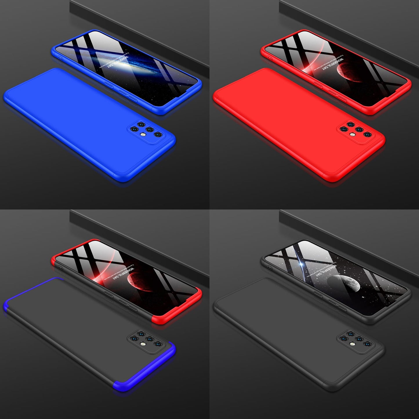 Original GKK Dual Tone 360º Case for Samsung A51