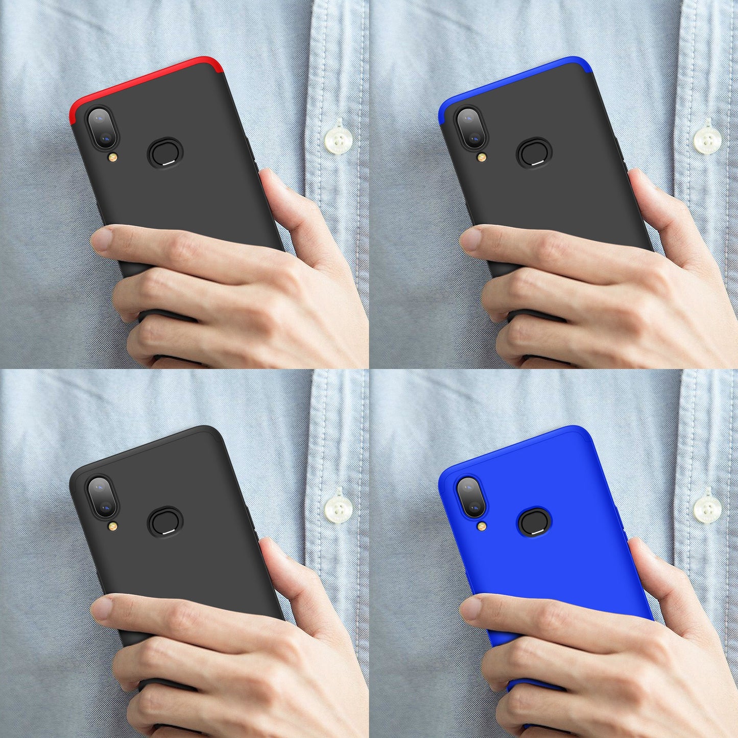 Original GKK Dual Tone 360º Case for Samsung A10s
