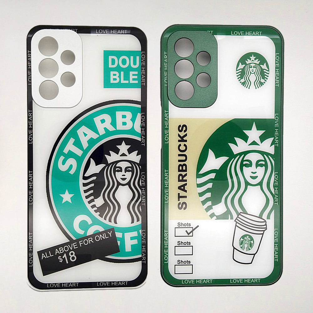 Starbucks Back Cover Hard Shel PC Case For Samsung A23 4G