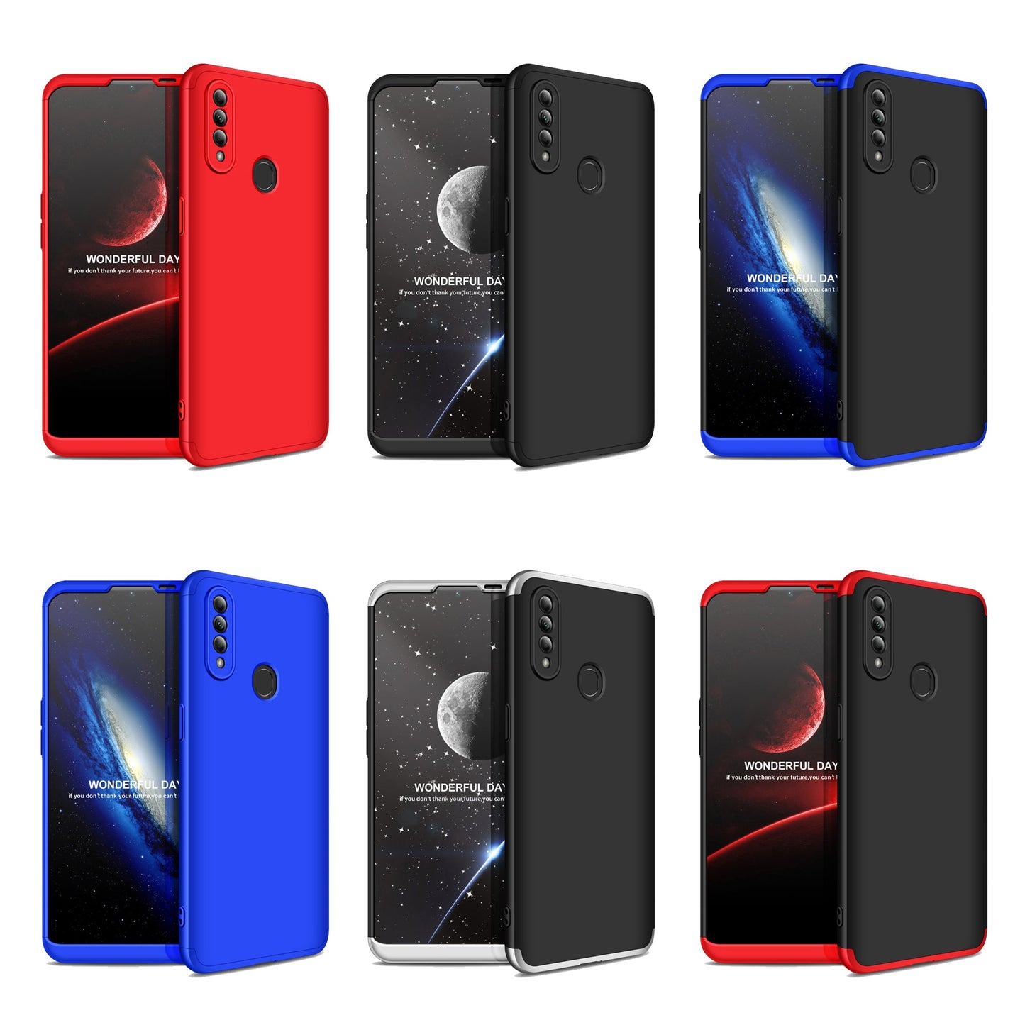 Original GKK Dual Tone 360º Case for OPPO A31