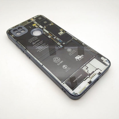Circuit Board High Quality Hard Cover Full Camera Lens Protective Case for Redmi 9C