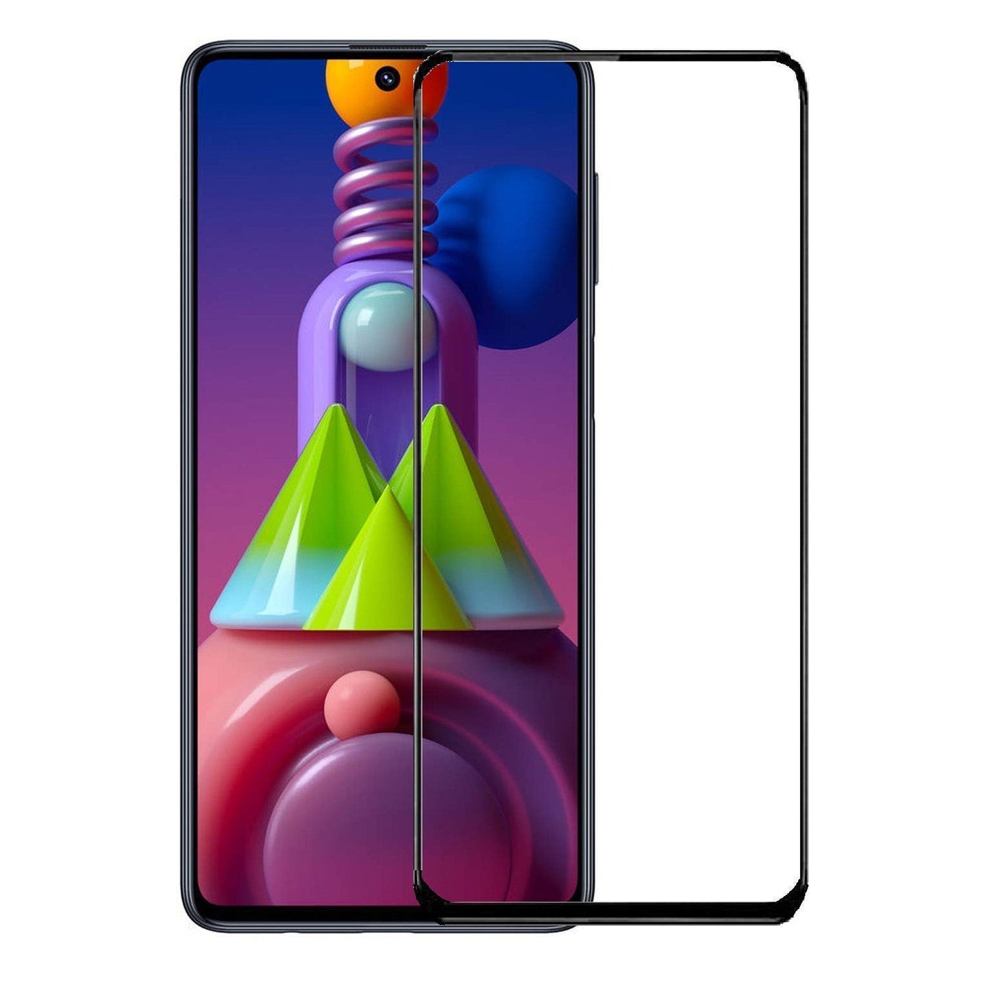 Samsung Screen protector Full HD Tempered Glass with installation Kit