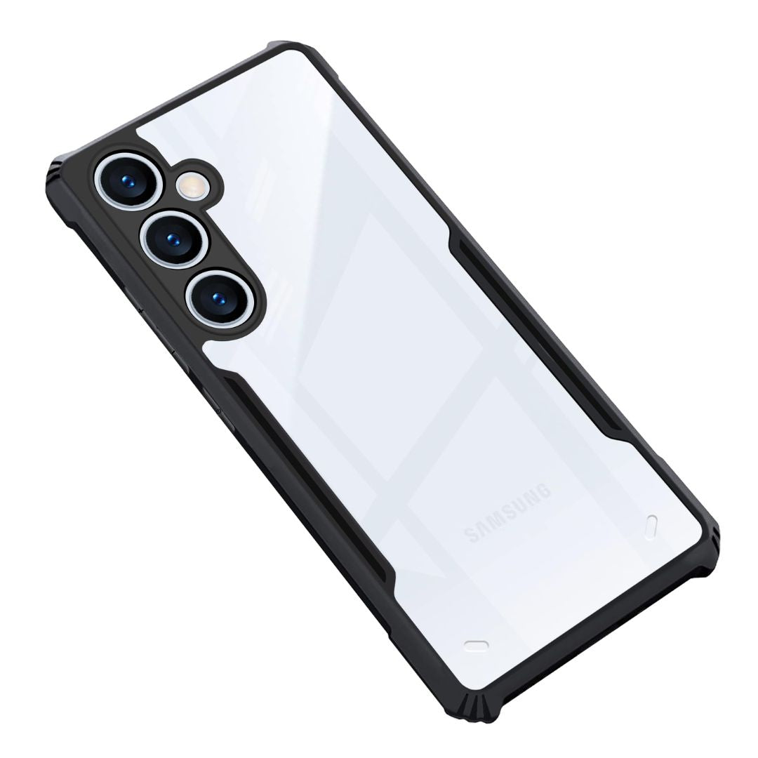 iPaky Samsung A55 Shockproof Bumper Case back cover