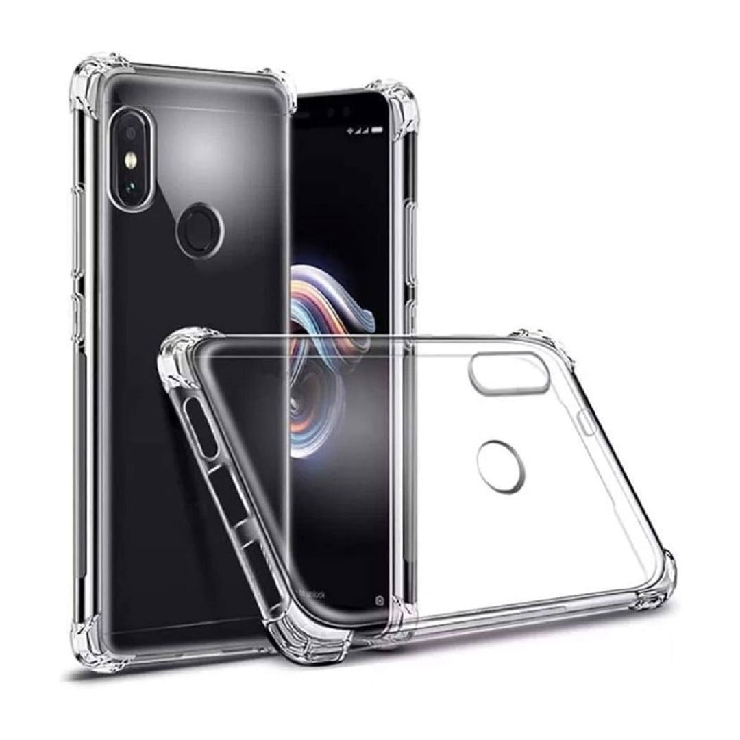 AntiShock Clear Back Cover Soft Silicone TPU Bumper case for Redmi Note 6 Pro