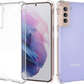 AntiShock Clear Back Cover Soft Silicone TPU Bumper case for Samsung S21 Plus