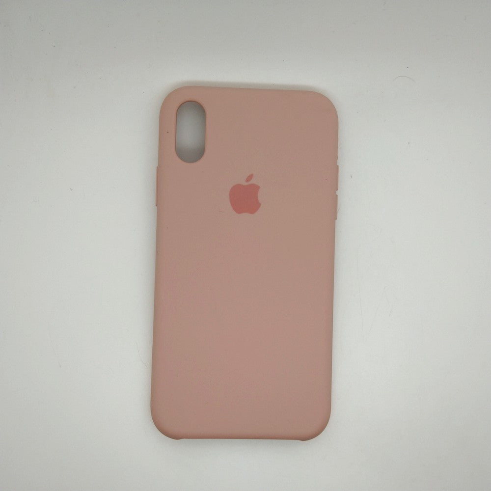 apple silicone case Velvet Hard back cover for iPhone XR