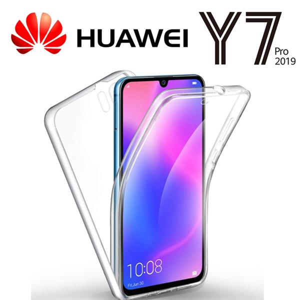 Silicone Clear 360° Case for Huawei Y7 Pro 2019
