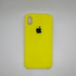 apple silicone case Velvet Hard back cover for iPhone XR