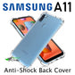 AntiShock Clear Back Cover Soft Silicone TPU Bumper case for Samsung A11