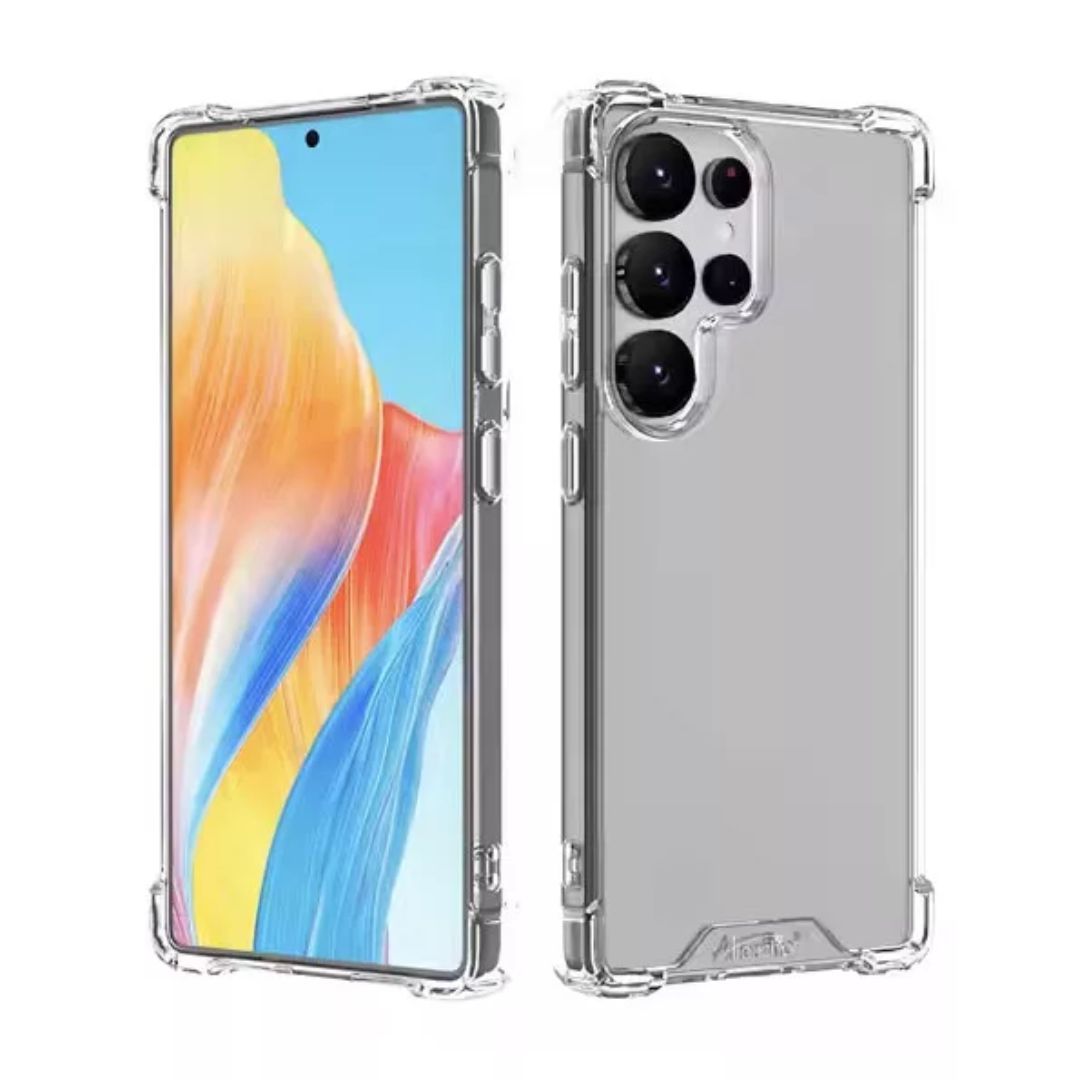 Samsung S25 Ultra Clear AntiShock Clear Back Cover Soft Silicone TPU Bumper case