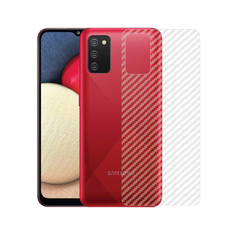 Carbon Back Sticker for Samsung Mobile