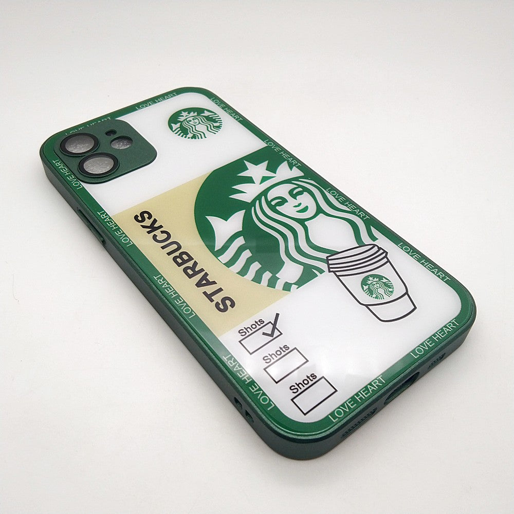 Starbucks Back Cover Hard Shel PC Case For apple iPhone 12