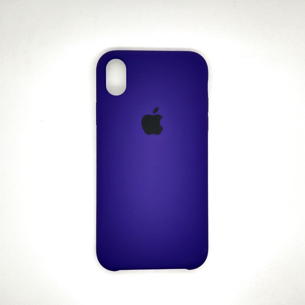 apple silicone case Velvet Hard back cover for iPhone XR