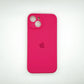 apple silicone case Velvet Hard back cover for iPhone 14