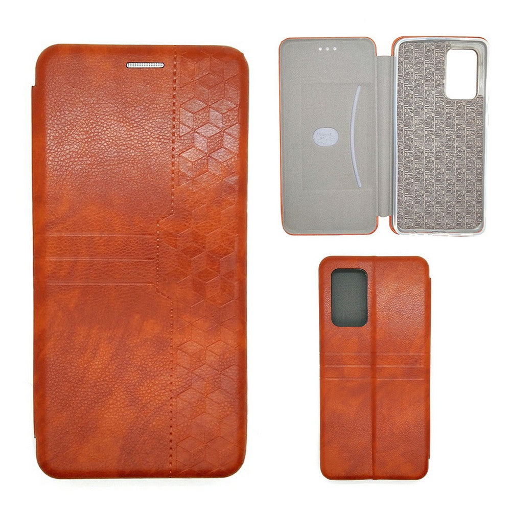 Samsung A52 Leather Pouch Case Premium Leather texture full cover