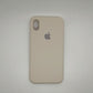 apple silicone case Velvet Hard back cover for iPhone XR