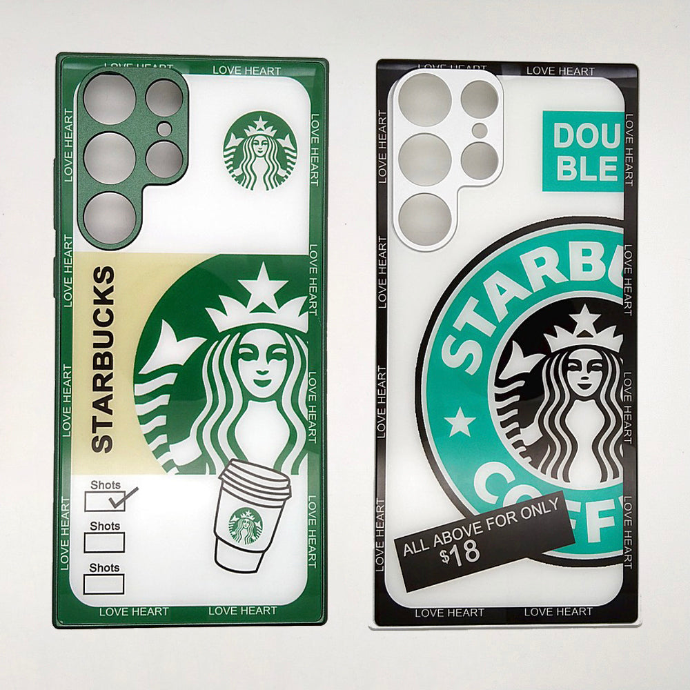 S22 Ultra Starbucks Design Back cover Case for Samsung S22 Ultra