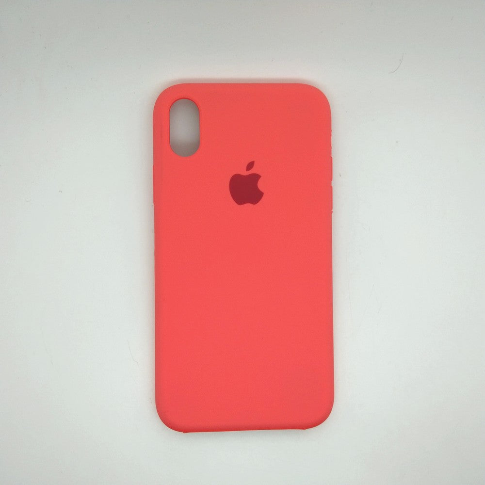 apple silicone case Velvet Hard back cover for iPhone XR