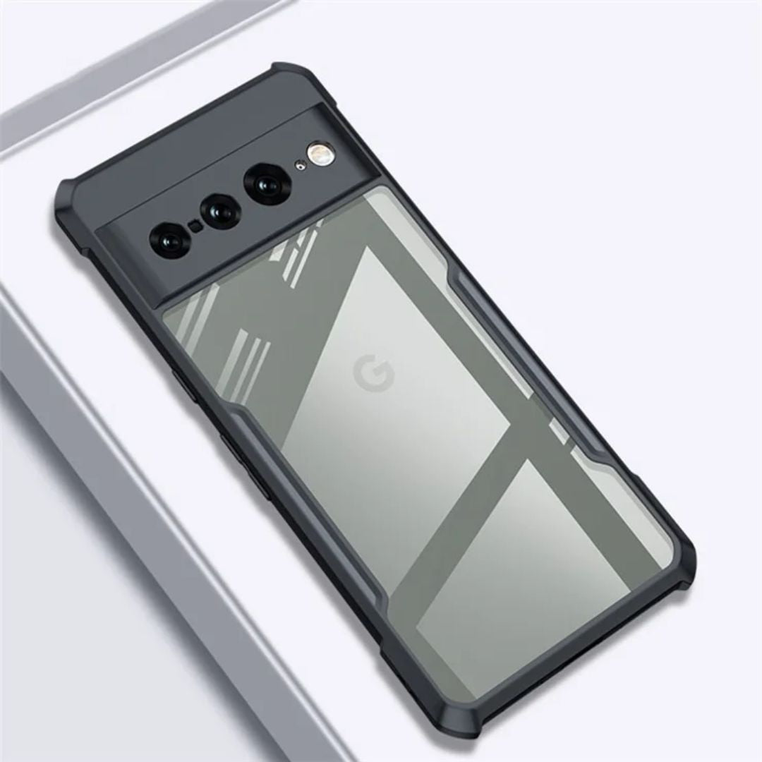 Google Pixel 7 Pro case Matte Black Back Cover Soft Silicone TPU Bumper case