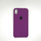 apple silicone case Velvet Hard back cover for iPhone XR