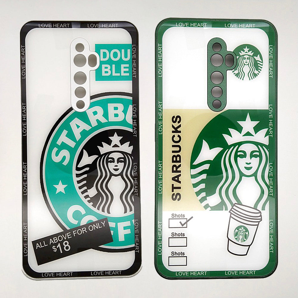 Starbucks Back Cover Hard Shel PC Case For OPPO Reno 2F
