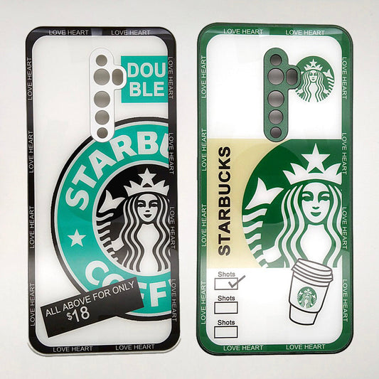 Starbucks Back Cover Hard Shel PC Case For OPPO Reno 2F