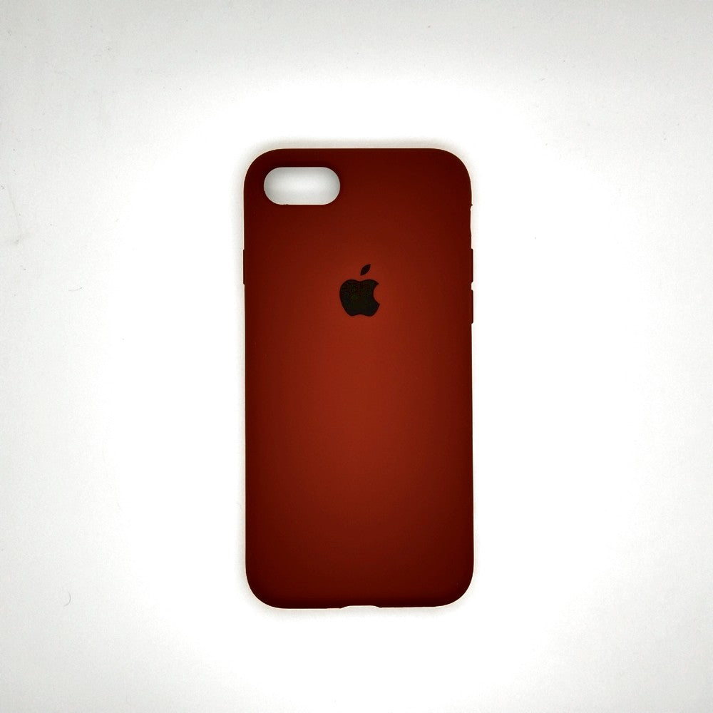 apple silicone case Velvet Hard back cover for iPhone 7 / 8