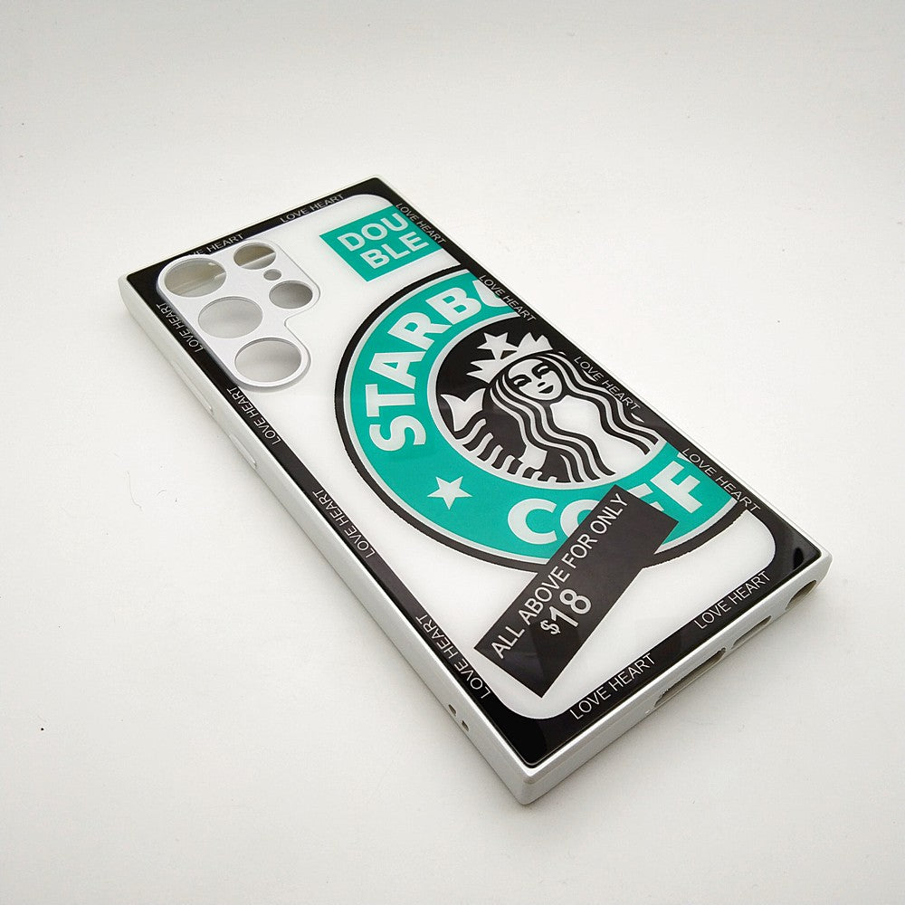 Starbucks Back Cover Hard Shel PC Case For Samsung S23 Ultra