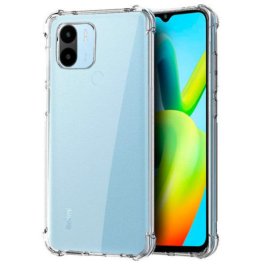 AntiShock Clear Back Cover Soft Silicone TPU Bumper case for Redmi A2/A2 Plus