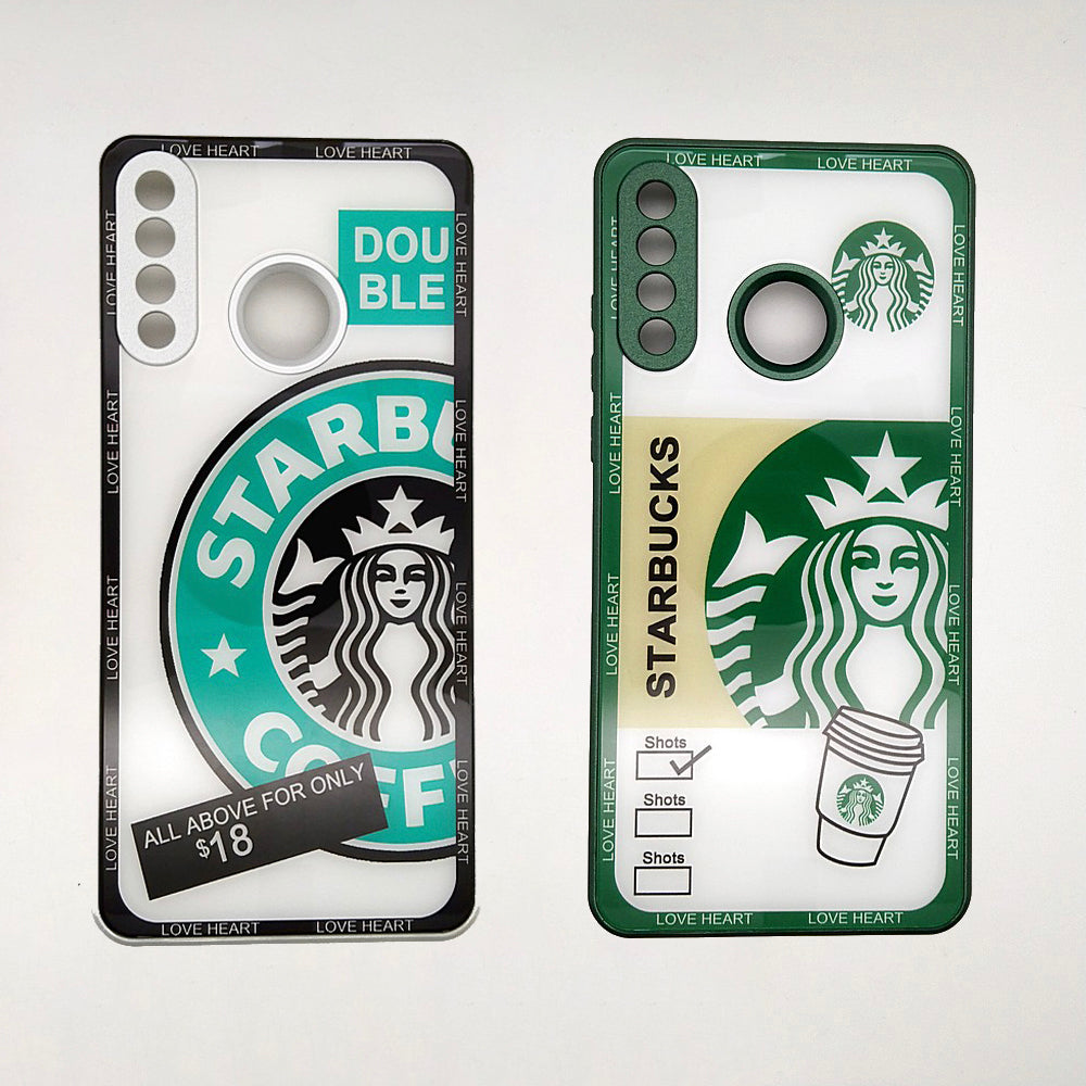 Starbucks Back Cover Hard Shel PC Case For Huawei P30 Lite