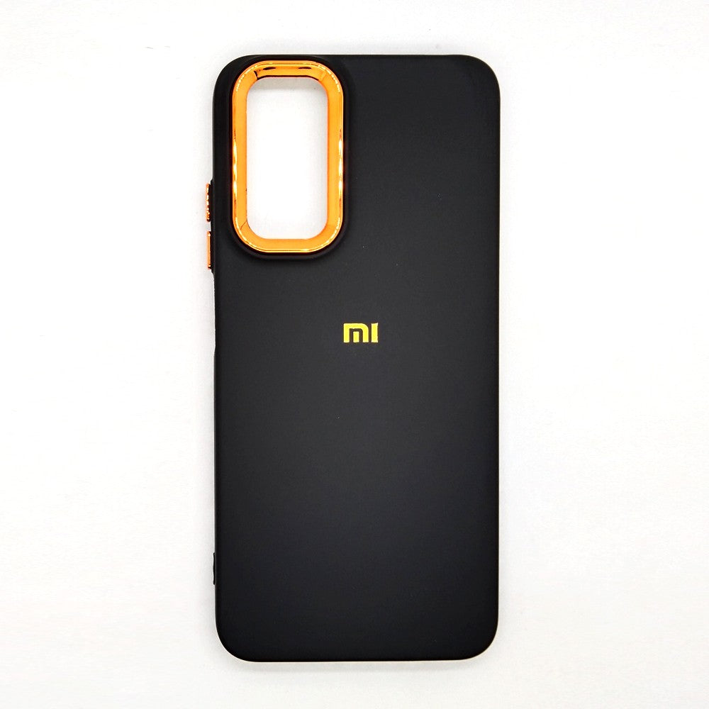Gold Camera Protection Back Cover for Redmi Note 11