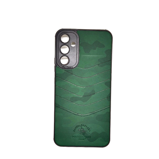 Samsung A34 5G POLO clothe texture case velvet Back Cover Green
