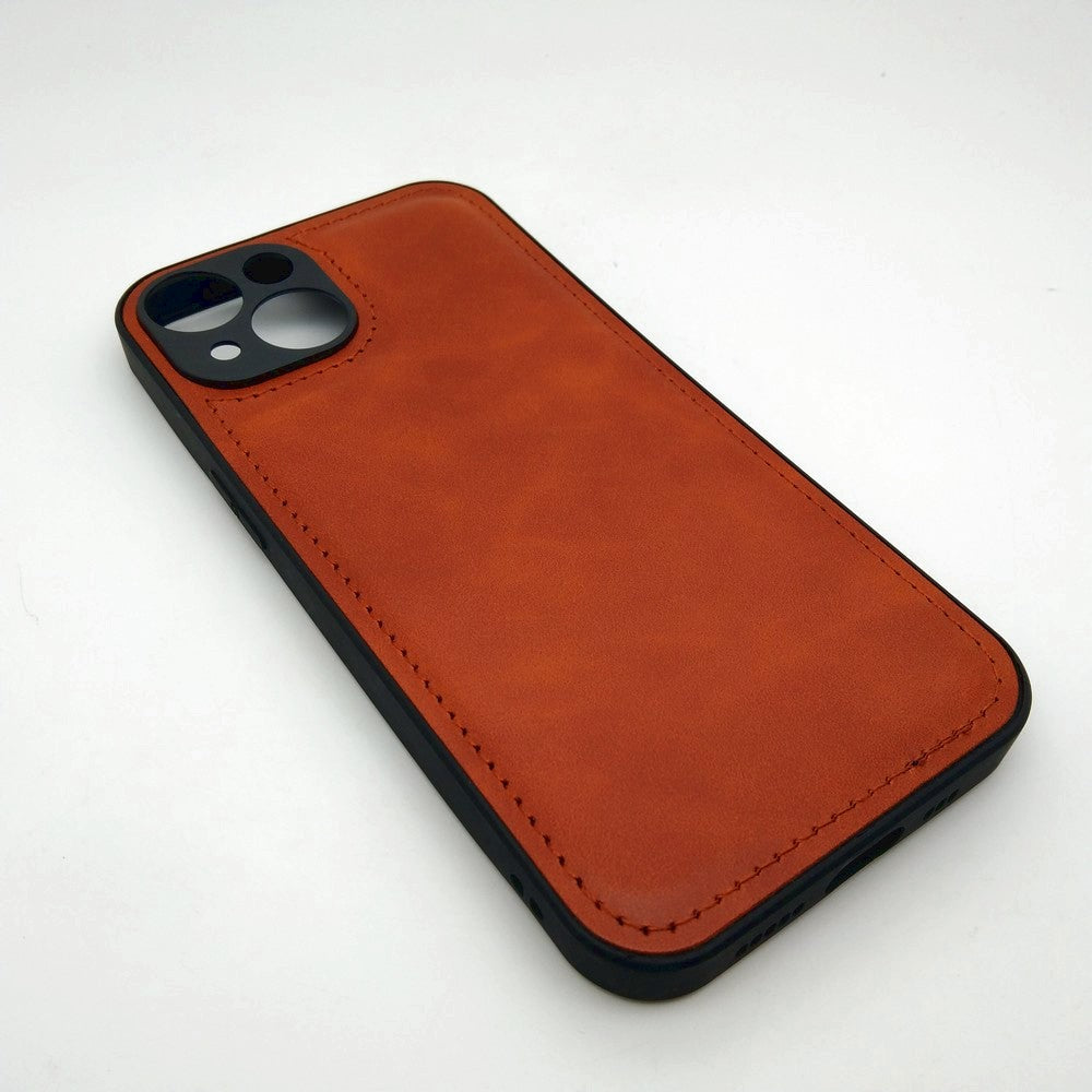 Luxury Leather Case Protection Phone Case Back Cover for apple iPhone 14