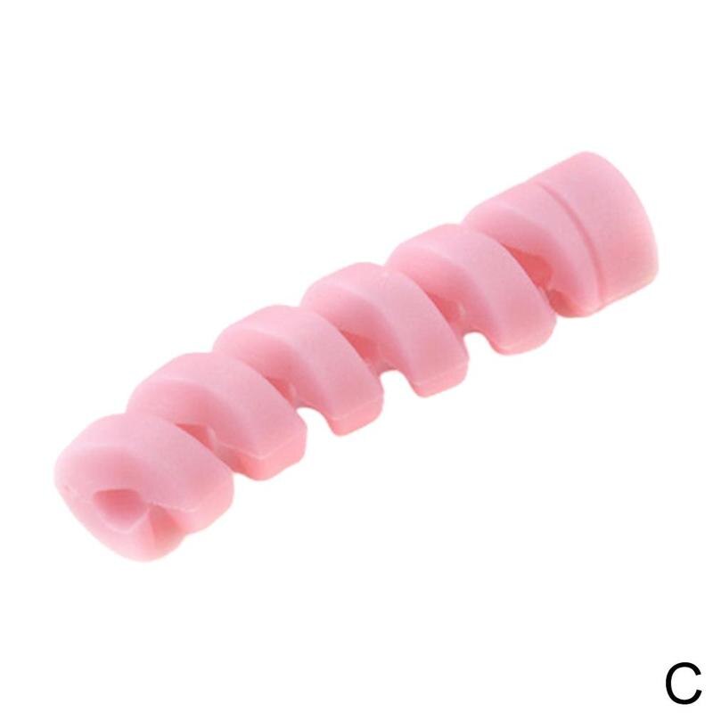 Rubber Cable Protector Pack of 4 Pcs Mixed Colours
