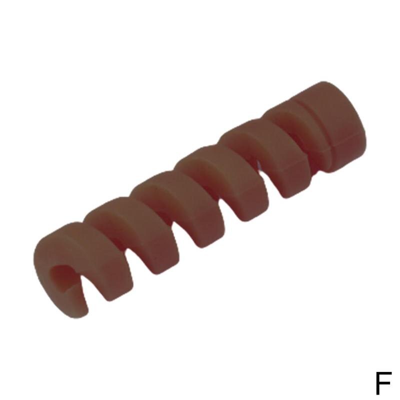 Rubber Cable Protector Pack of 4 Pcs Mixed Colours