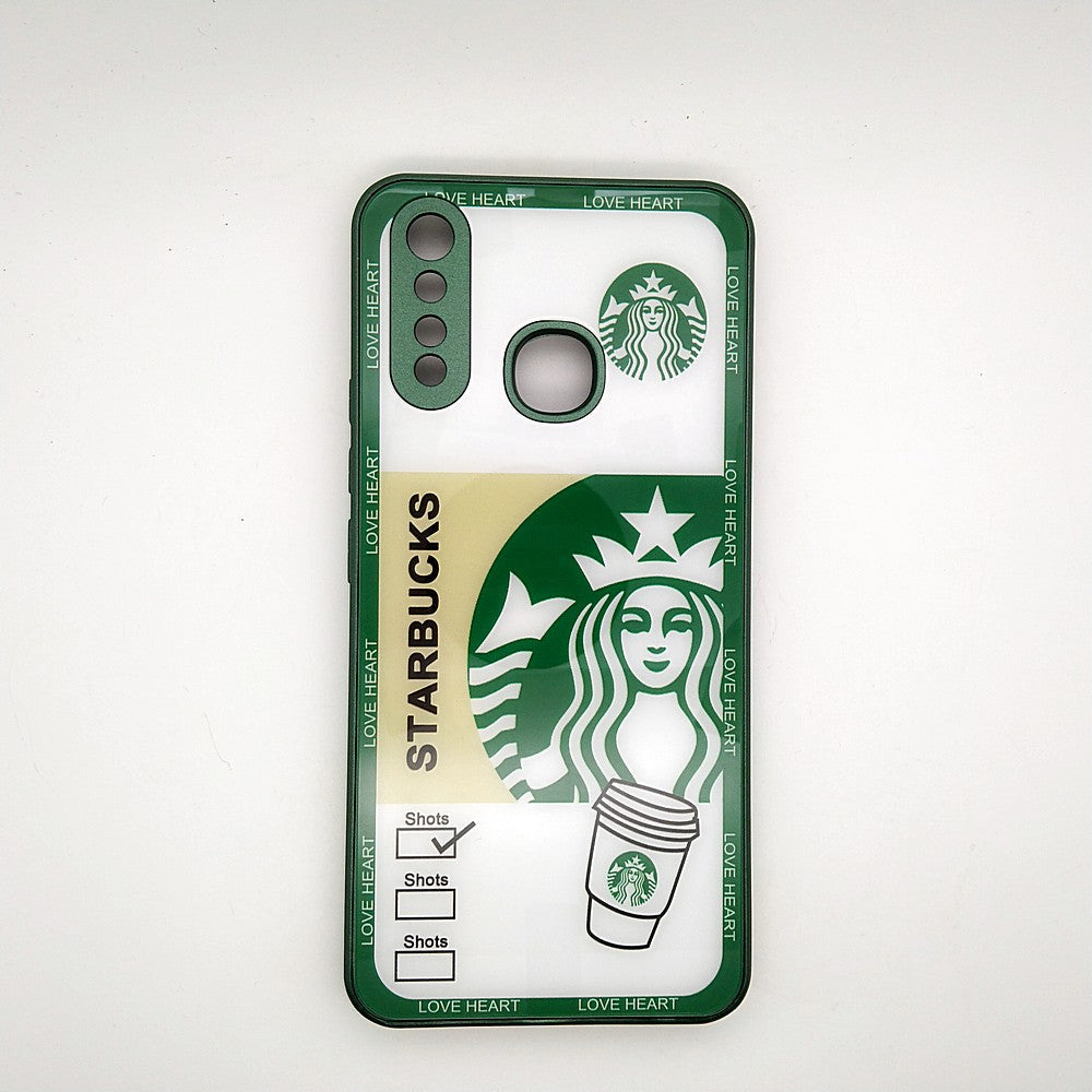 Y19 Starbucks Design Back cover Case for Vivo Y19