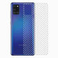Samsung A21s carbon Back Clear Skin Sticker