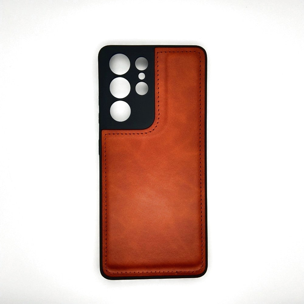 Luxury Leather Case Protection Phone Case Back Cover for Samsung S21 Ultra