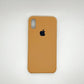 apple silicone case Velvet Hard back cover for iPhone X / XS