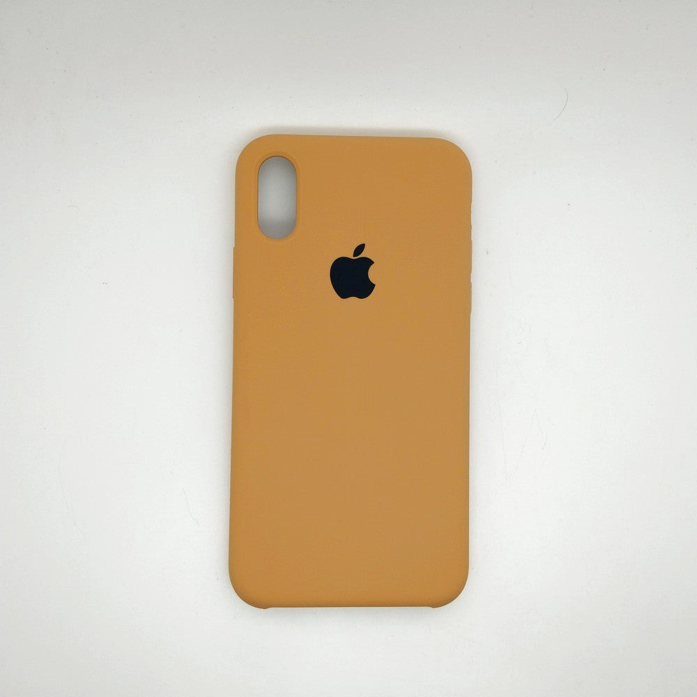 apple silicone case Velvet Hard back cover for iPhone X / XS