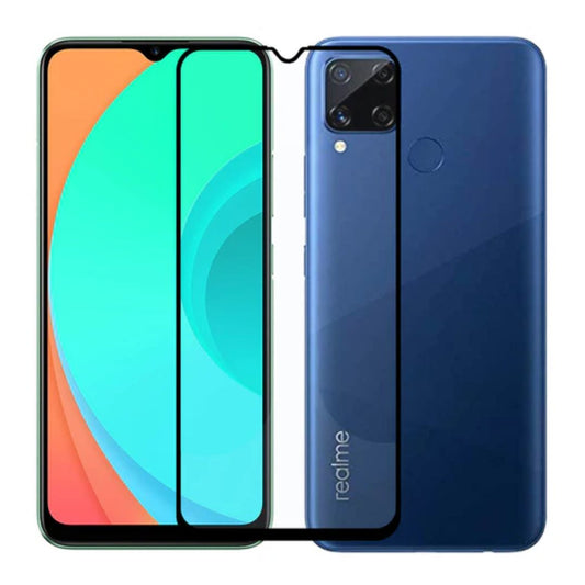 Realme C15 Screen Protector Tempered Glass