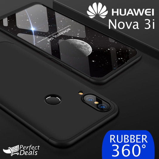 Rubber 360° TPU Case for Huawei Nova 3i