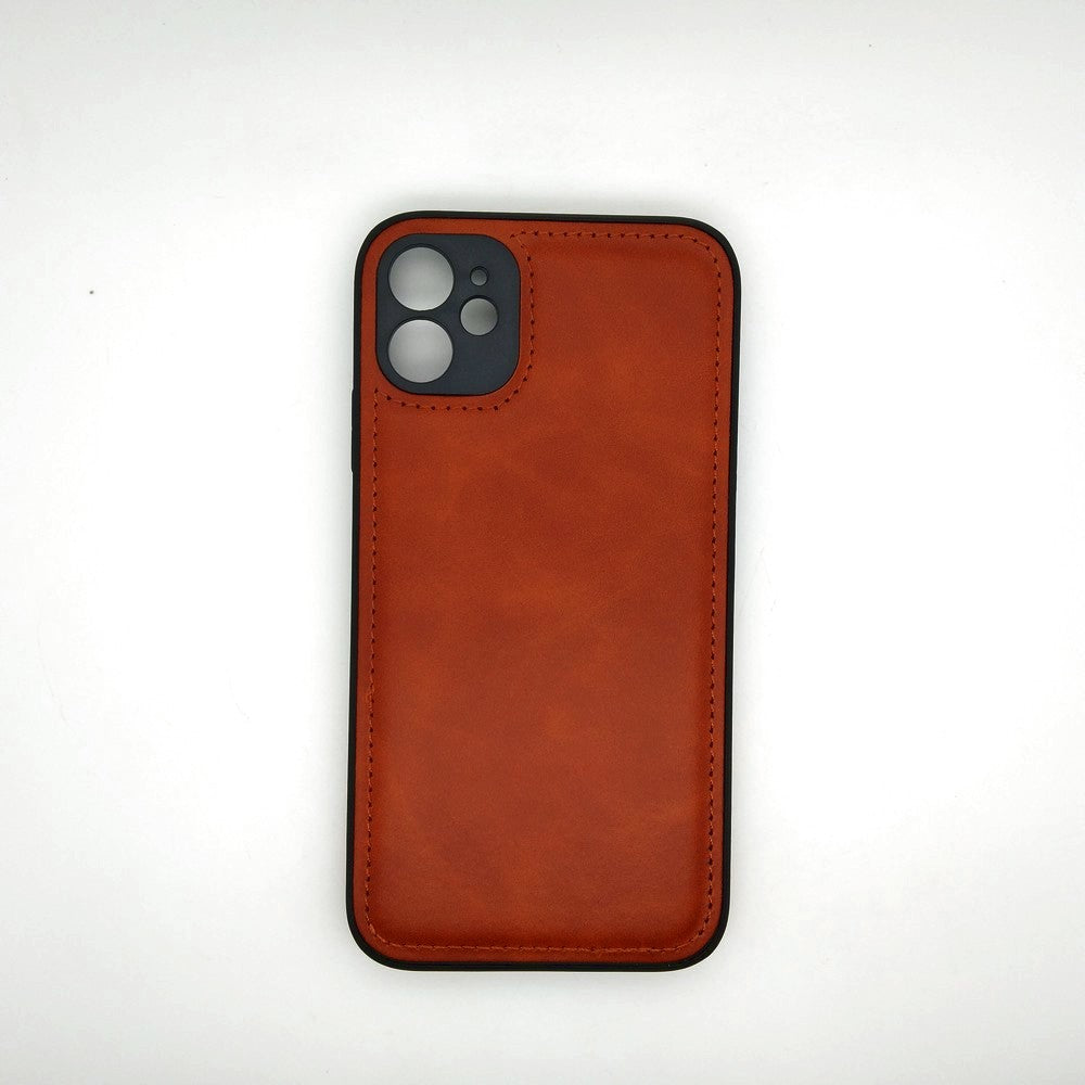 Luxury Leather Case Protection Phone Case Back Cover for apple iPhone 11