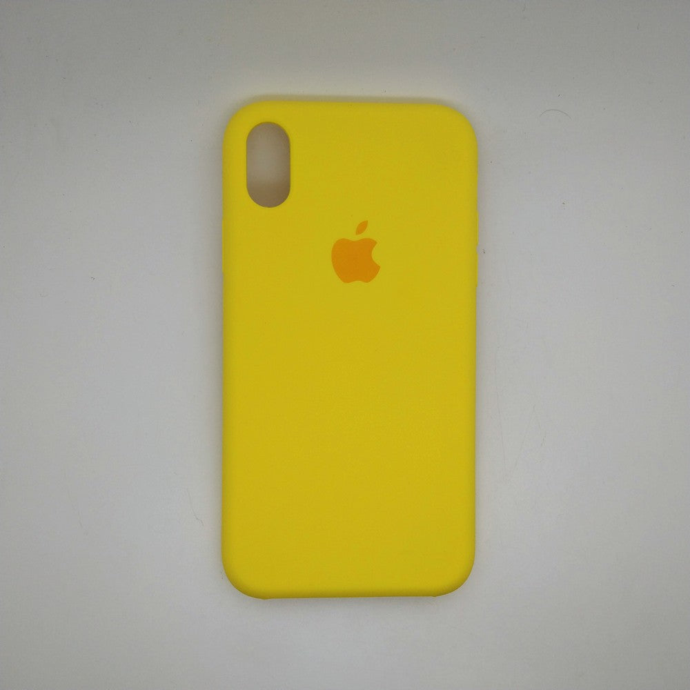 apple silicone case Velvet Hard back cover for iPhone XR